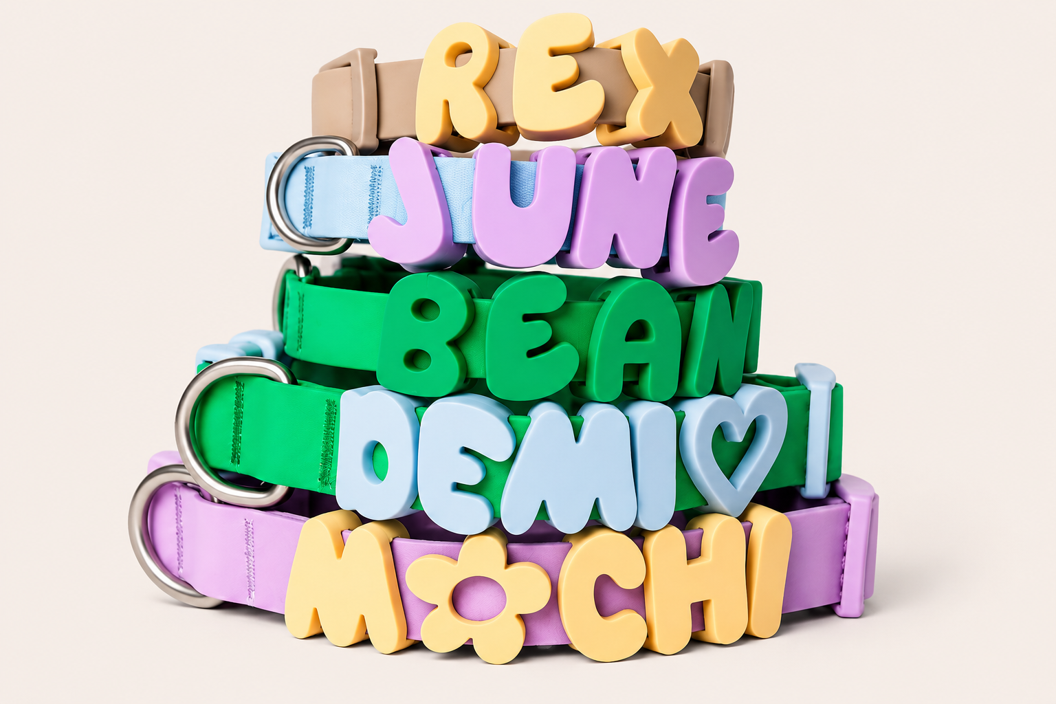 silicone letters