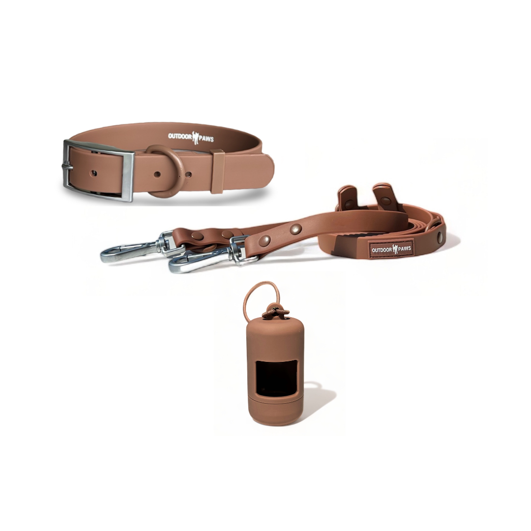 Collar Walk Kit - Coffee